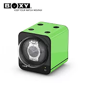 【BOXY自動錶上鍊盒】Fancy Brick系列-不含變壓器 自由堆疊 動力儲存盒 機械錶專用 WATCH WINDER綠色