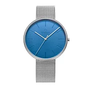 OBAKU 至臻奢華經典腕錶-銀