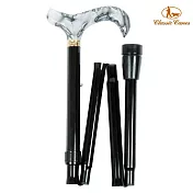 【英國Classic Canes】摺疊收納.調整高低手杖- 4619A