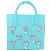 【Candies】ENFILL虎頭群托特購物包(藍)