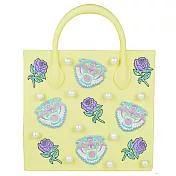 【Candies】ENFILL虎頭玫瑰花托特購物包(黃)