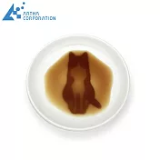 日本ARTHA貓咪造型陶瓷凹凸醬油碟AR06041坐著的貓