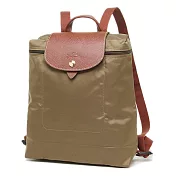 Longchamp Le Pilage 法國經典摺疊後背包 (墨綠色)