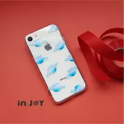 INJOYmall for iPhone 6+ 粉樂星球 防摔耐震 亮面手機殼 保護殼 藍色款