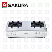 【櫻花牌】雙內焰安全臺爐 G-5513S（桶裝瓦斯）限北北基桃中高配送