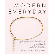 Dogeared modern everyday 平衡骨手鍊 金色 亮面優雅墜 經典百搭款
