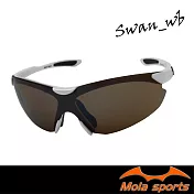 熱銷NO.1~超好戴!!MOLA SPORTS 摩拉運動太陽眼鏡 男女可戴 UV400- Swan wb