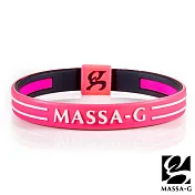 MASSA-G Energy Plus雙面鍺鈦能量手環-內圍18cm_ 桃