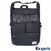 Ex-Sports亞克仕 手提後背包多功能-雙用款黑色