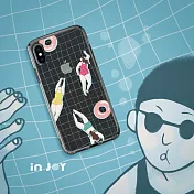 INJOYmall for iPhone X 游泳時光 防摔手機殼 保護殼