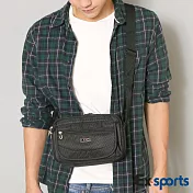 Ex-Sports亞克仕  側背隨身包-隨行巧包黑色