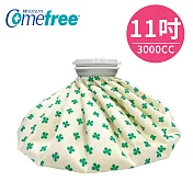【Comefree 康芙麗】CF988冰熱兩用敷袋11吋 3000cc (2色任選)幸運草11吋