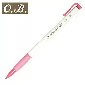 O.B.#238自動中性筆0.38紅