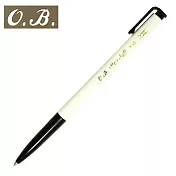 O.B.#100自動原子筆0.7黑