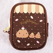 Kapibarasan 水豚君甜點系列隨身收鈉包。咖