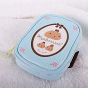 Kapibarasan 水豚君咖啡小舖系烈收納包-籃