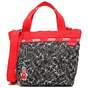 LESPORTSAC 印花尼龍小型手提/斜揹包-兔子設計家（現貨＋預購）兔子設計家