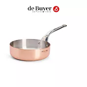法國【de Buyer】畢耶鍋具『契合銅鍋頂級系列』平底主廚鍋20cm