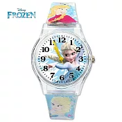 迪士尼_冰雪奇緣兒童膠錶冰雪艾莎公主