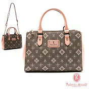 Roberto Mocali - 義大利諾貝兔自然系茉綠緹花鍊帶包