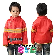 【變裝趣】角色扮演服派對表演長袖造型服_消防員