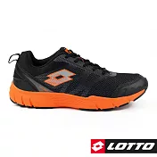 LOTTO 義大利 男 極速SP300輕量跑鞋-US8黑橘