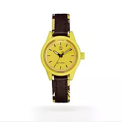 Q&Q SmileSolar MINI異國系列 022太陽能手錶-坦尚尼亞黃/30mm