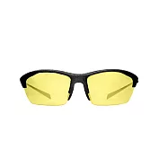 『專業運動』Siraya ALPHA 德國蔡司 抗UV 運動太陽眼鏡-腳踏車、跑步、登山系列 (黃色鏡片) 金蔥黑