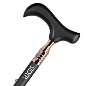 SIDER玫瑰金璀璨四折手杖【施華洛世奇系列】