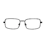 『簡約輕量』Siraya ISER 極細方框  鈦金屬光學鏡框 水亮黑