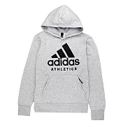 Adidas 男 Sport ID連帽上衣M灰