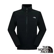 【The North Face】男 保暖立領刷毛外套M黑色