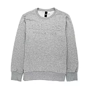 Adidas 男 長袖上衣L灰