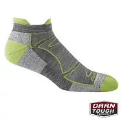 【美國DARN TOUGH】男羊毛襪TAB NO SHOW LIGHT CUSHION越野運動襪M(2入顏色隨機)