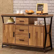 Homelike 喜家居工業風4尺餐櫃(1723)