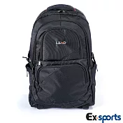 Ex-Sports亞克仕 後背電腦包-蜂巢網布-BOSS紳遊黑色