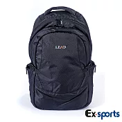 Ex-Sports亞克仕 後背電腦包-蜂巢網布-BOSS領航黑色