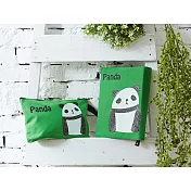 【GFSD】水鑽精品-萌萌達系列【呆萌貓熊】2入組_貓熊書衣+貓熊化妝包