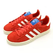 Adidas 女 CAMPUS W 休閒鞋UK4紅