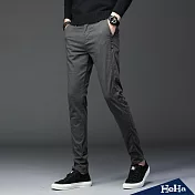 <現貨+預購>小窄管修身休閒長褲 五色-HeHa-29（深灰色）