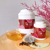 【無藏嚴選】無花不茶-原葉三角立體茶包10入裝*2罐 - 共11款可選擇玫瑰紅茶