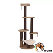 【Petpals】遊憩療癒貓跳台5層(貓跳台/貓窩/貓爬架/貓樹/貓咪跳台/貓抓柱)