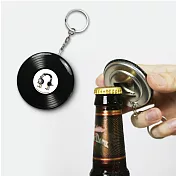 金屬唱片開罐器功能鑰匙圈-耳機狗限定