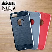 【東京御用Ninja】Apple iPhone XR (6.1吋)經典時尚質感拉絲紋TPU保護套(酷炫黑)