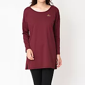 VENEX STANDARD DRY 淑女型 長版上衣 熟酒紅M熟酒紅