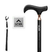 SIDER限量玫瑰金萬用杖 (送穩杖片)鐵黑玫瑰金