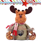 狂歡聖誕季-麋鹿蘋果袋糖果罐禮物盒