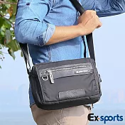 Ex-Sports亞克仕 休閒公事包-都會通行黑色