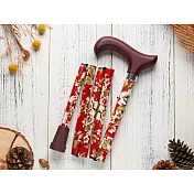 《Merry Sticks 悅杖》繽紛生活折疊手杖-杜鵑紅