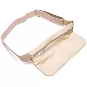 DF Queenin流行 - 台灣製專利橫式隱型貼身防盜腰包一入卡其